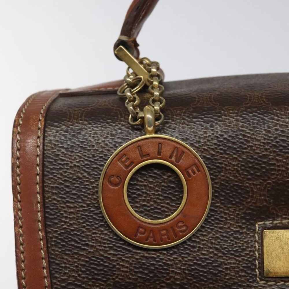 Céline Macadam Brown Canvas Handbag (Pre-Owned) - Picture 11 of 16